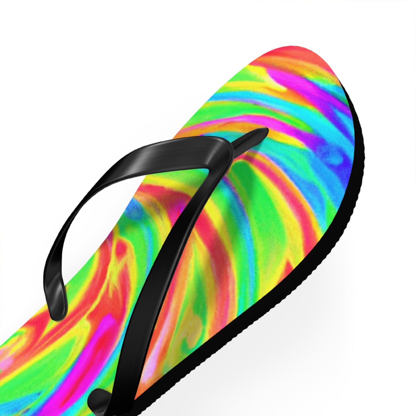 Anastasia Bootmaker - Psychedelic Trippy Flip Flop Beach Sandals