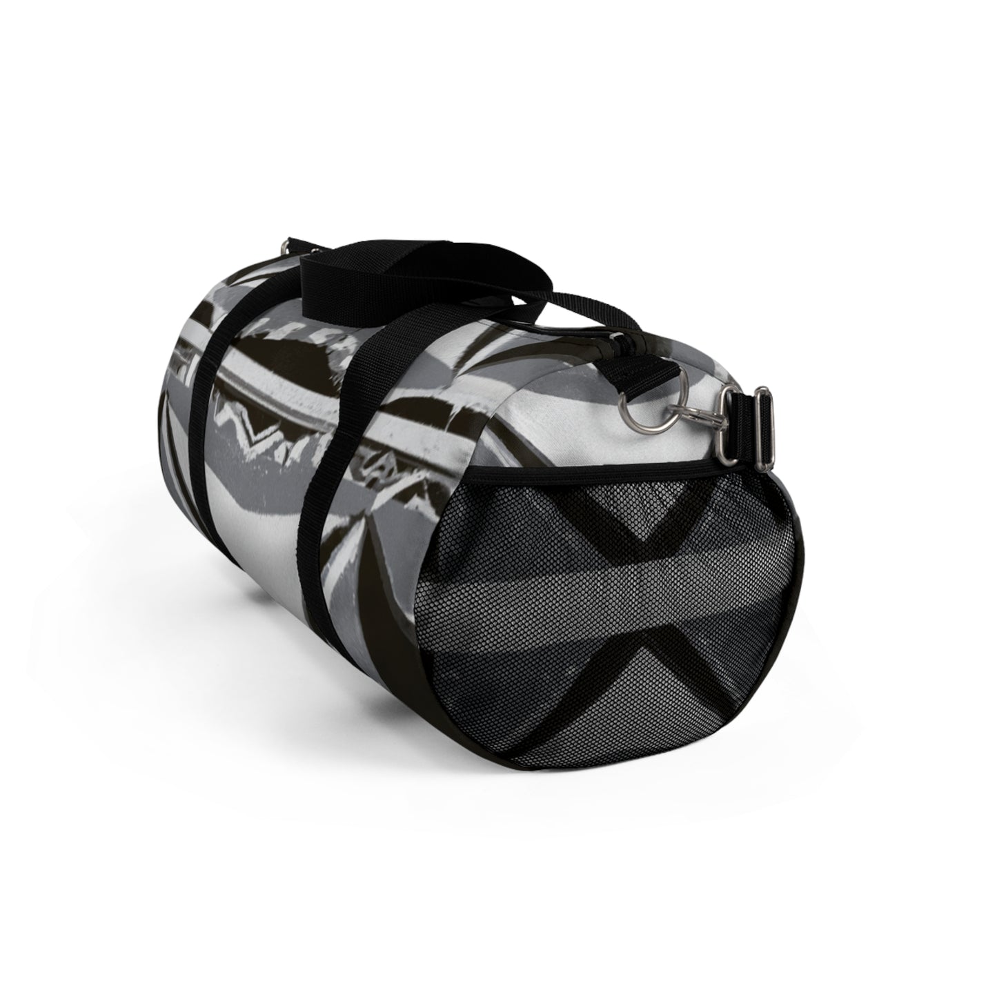 Hortense Haversmith - Geometric Pattern Duffel Travel Gym Luggage Bag