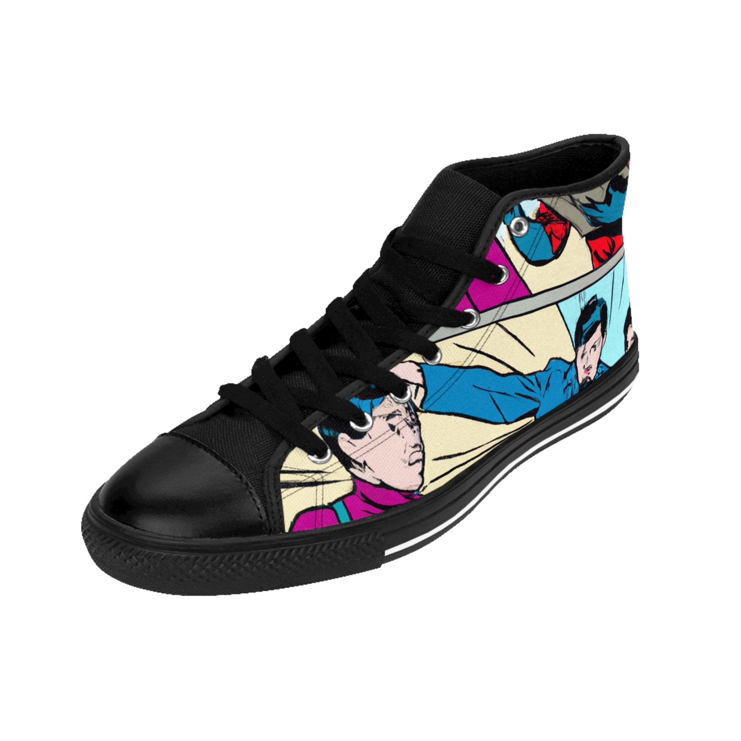 .

Ferdinandus the Footwearr - Comic Book Hi Tops