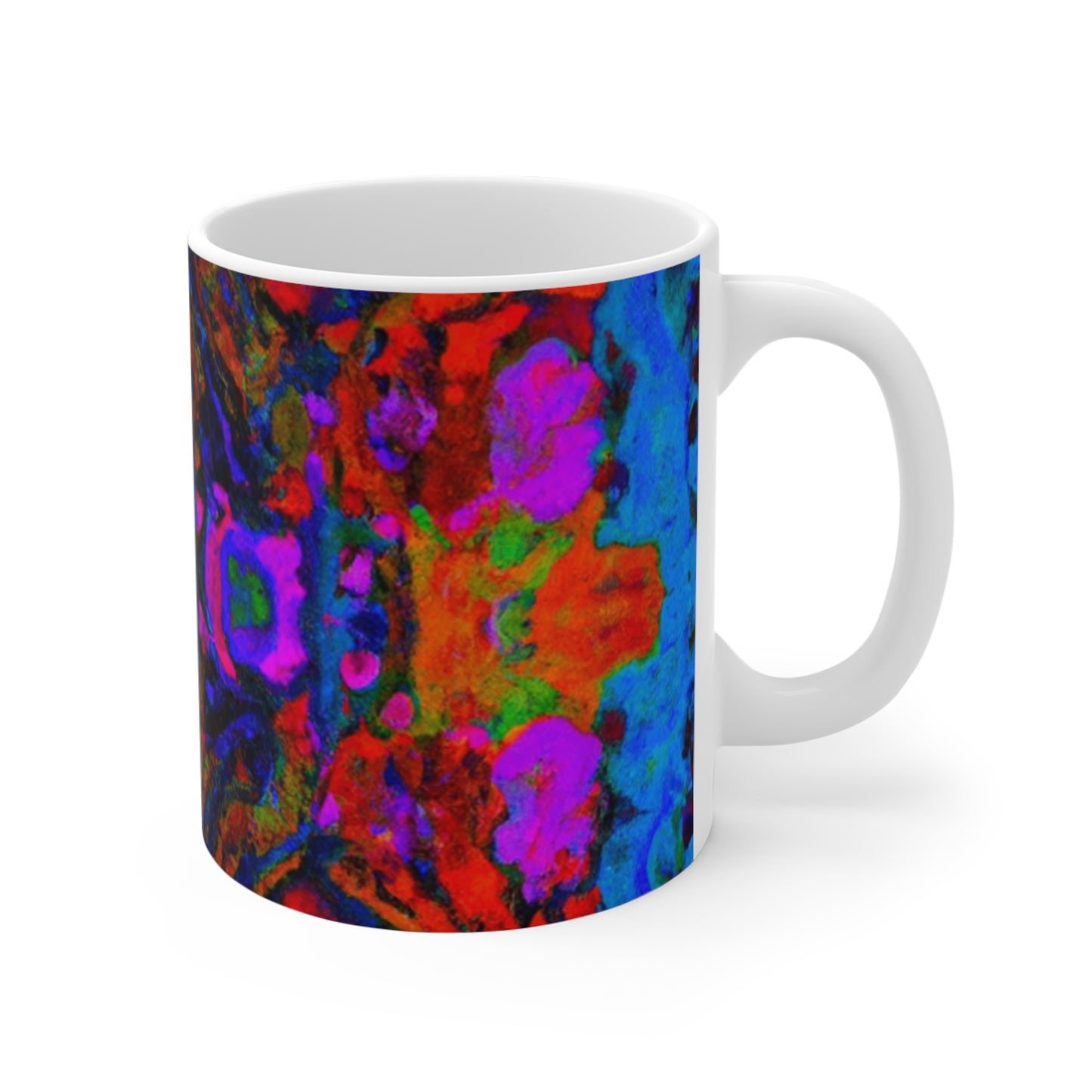 Mabel's Roast - Psychedelic Coffee Cup Mug 11 Ounce