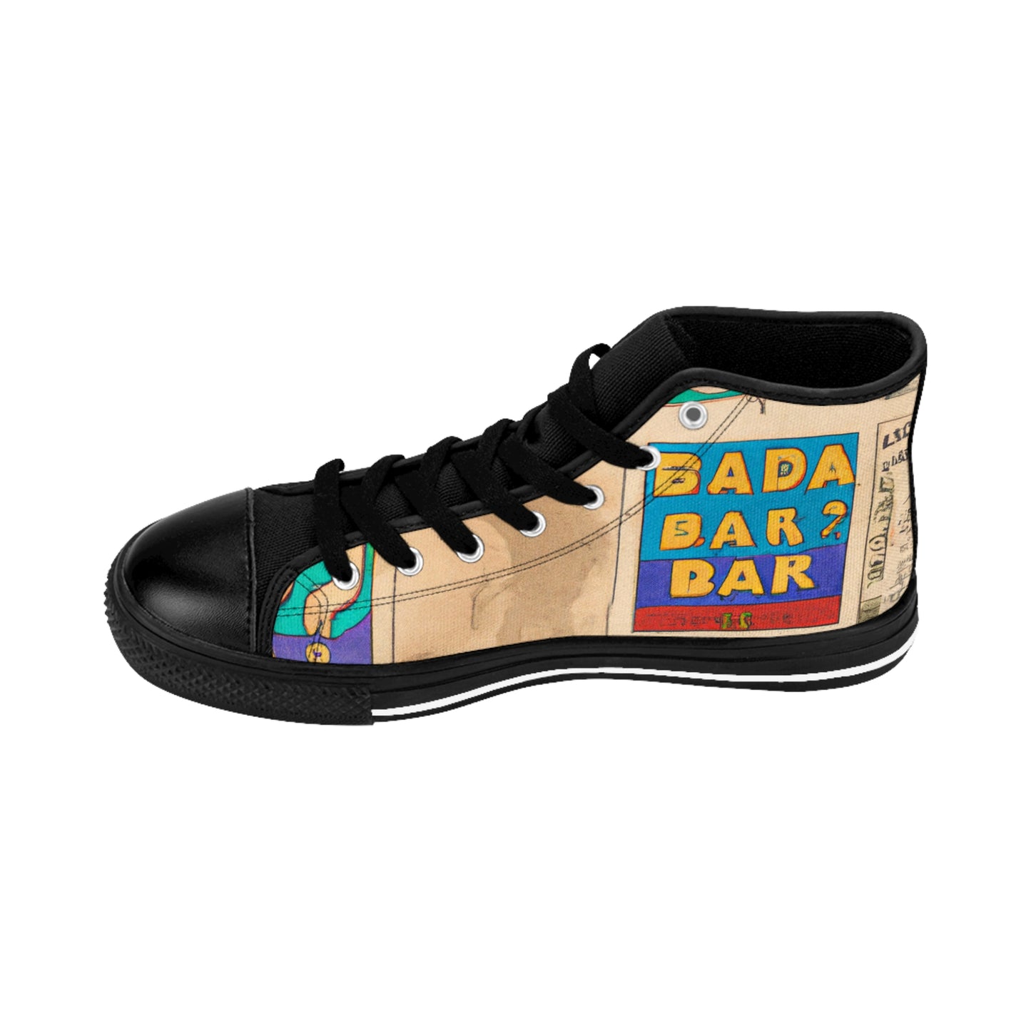 Giles of Groton - Comic Book Hi Tops