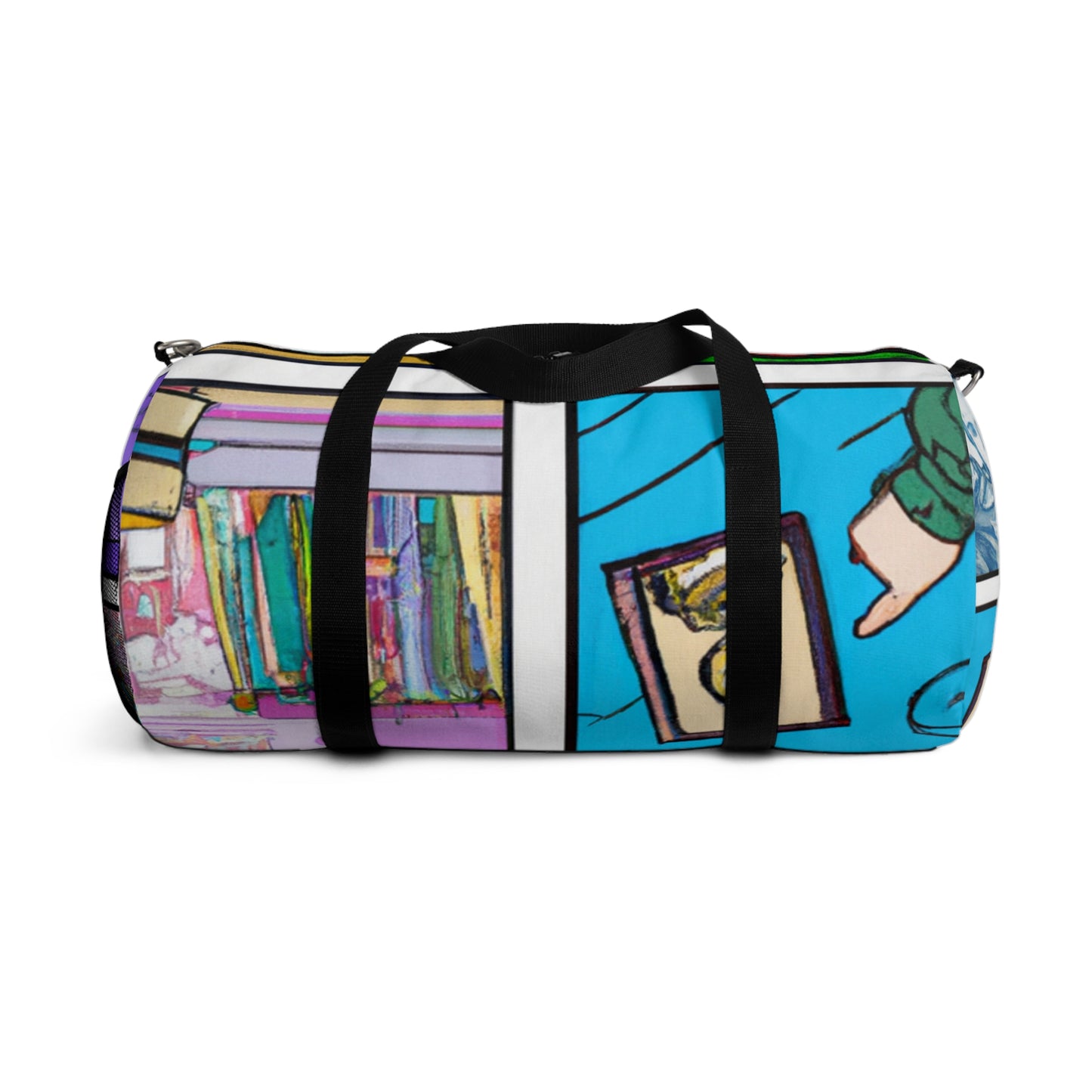 Isabelle Marquez-Hauser - Comic Book Duffel Bag