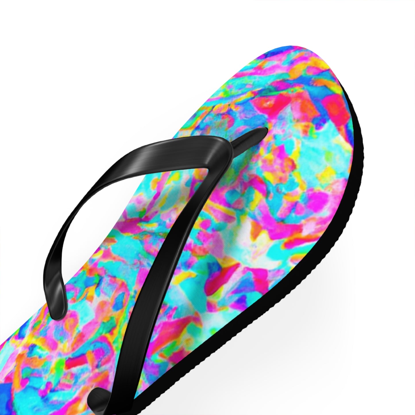 Adele's Shoemaker - Psychedelic Trippy Flip Flop Beach Sandals