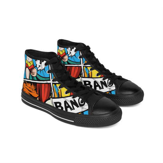 Hroald the Shoemaker - Comic Book Hi Tops