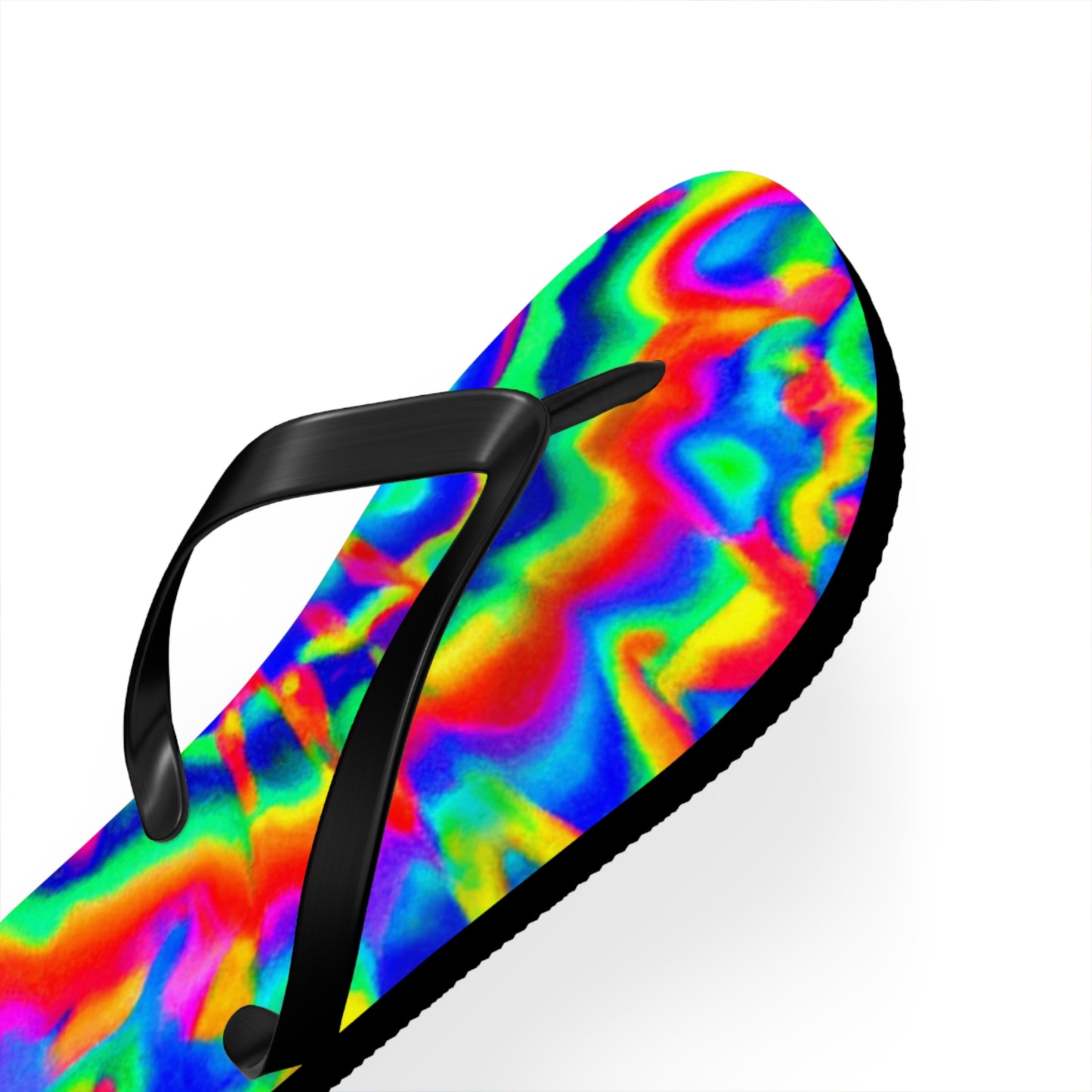 Annie Bootmaker - Psychedelic Trippy Flip Flop Beach Sandals