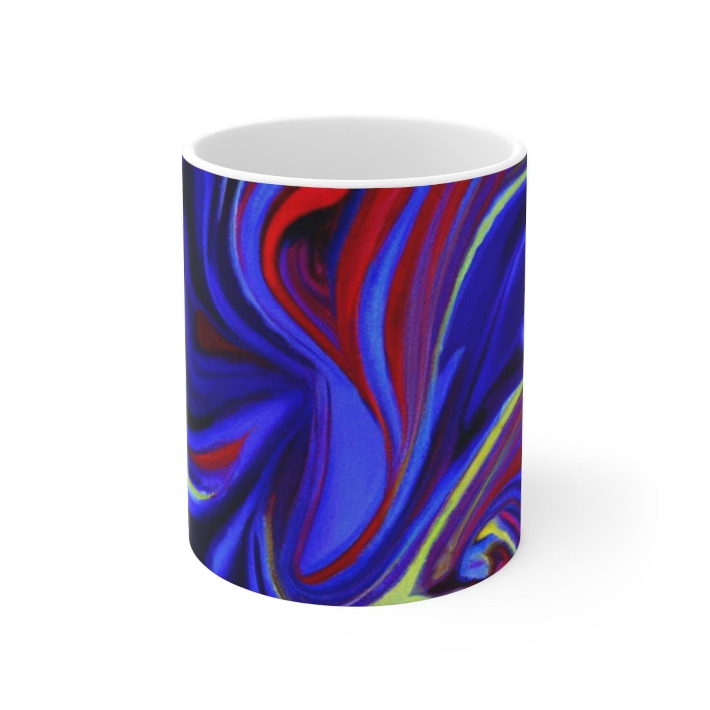 Bob's Retro Brew - Psychedelic Coffee Cup Mug 11 Ounce