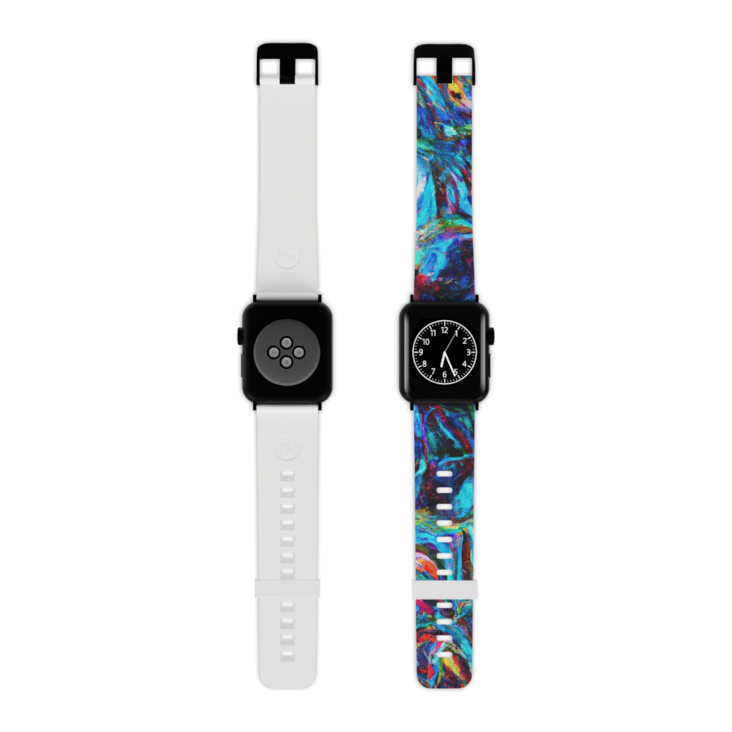 Hettie Chilton - Trippy Hippy Boho Psychedelic Apple Wrist Watch Band