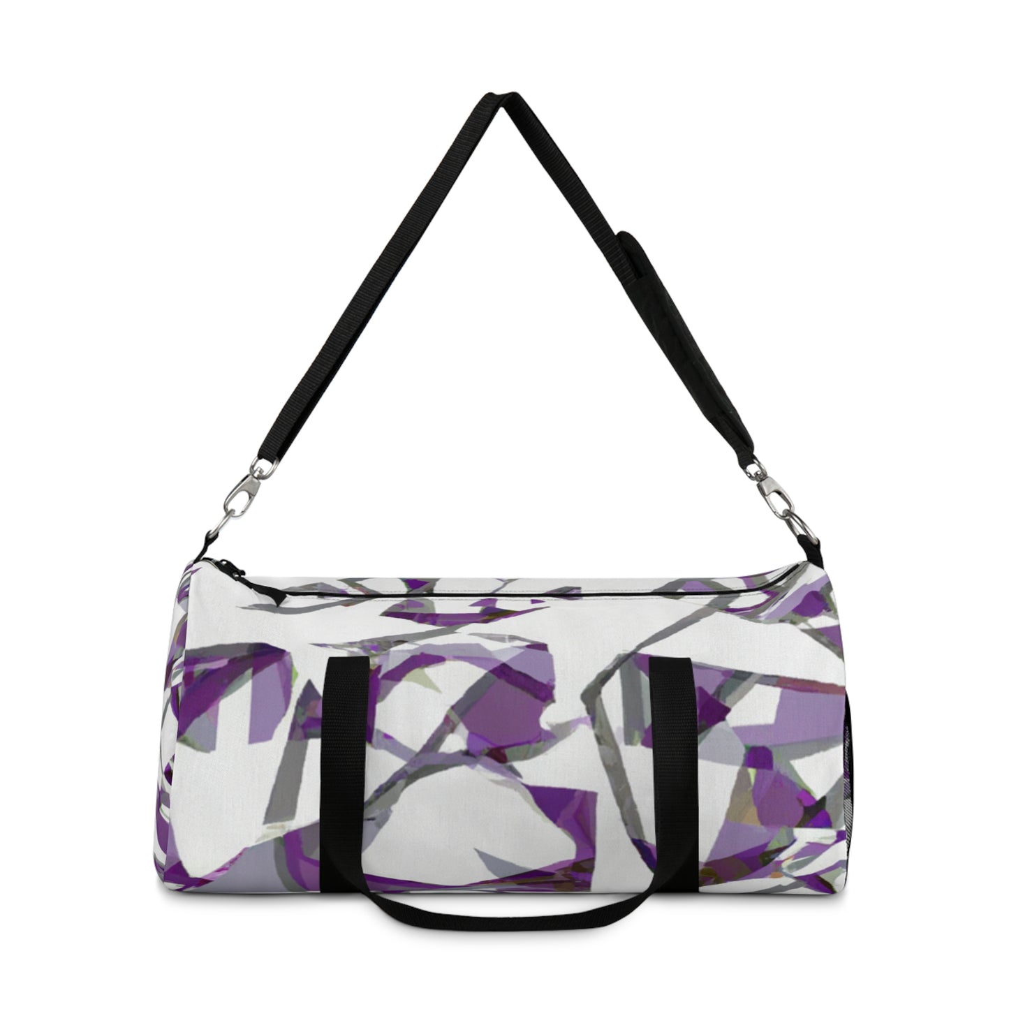 Gloria Hamilton-Crawford - Geometric Pattern Duffel Travel Gym Luggage Bag