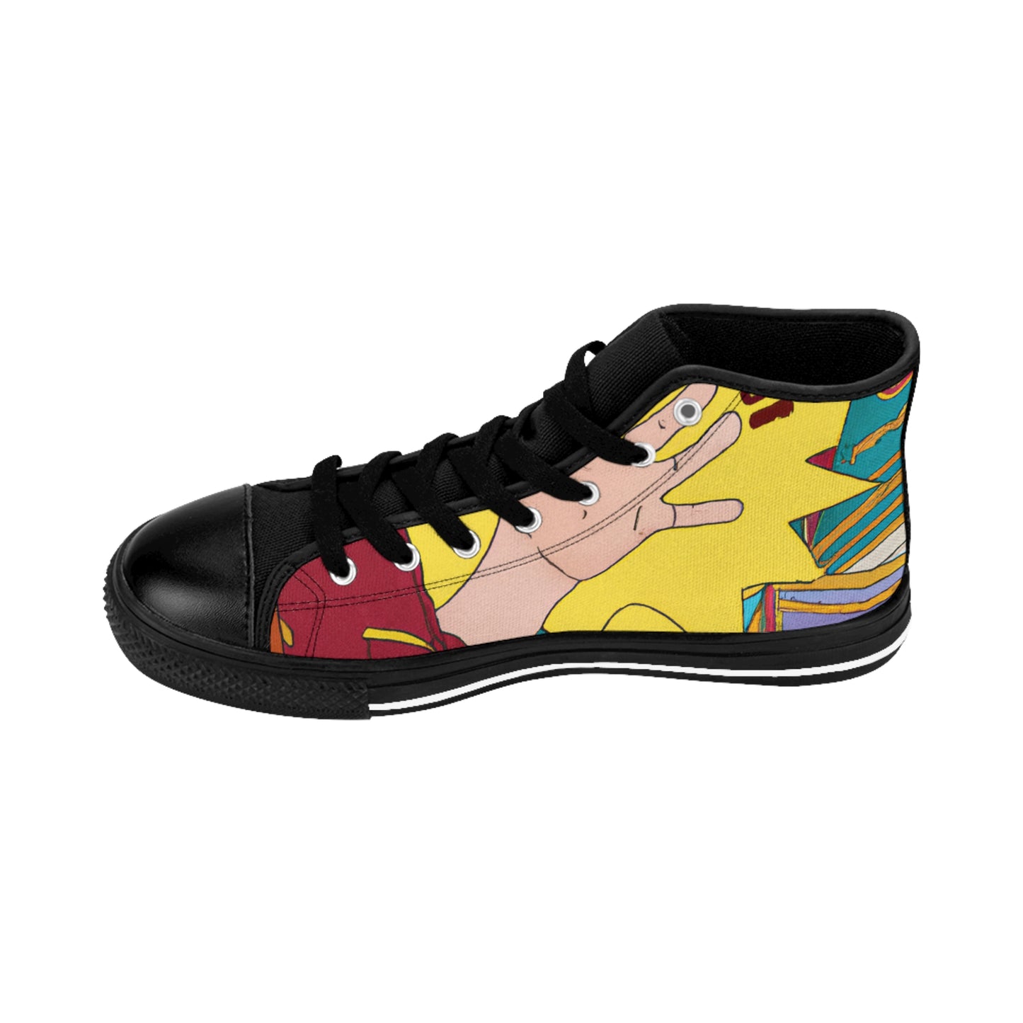 .

Bertrada of Bologna - Comic Book Hi Tops