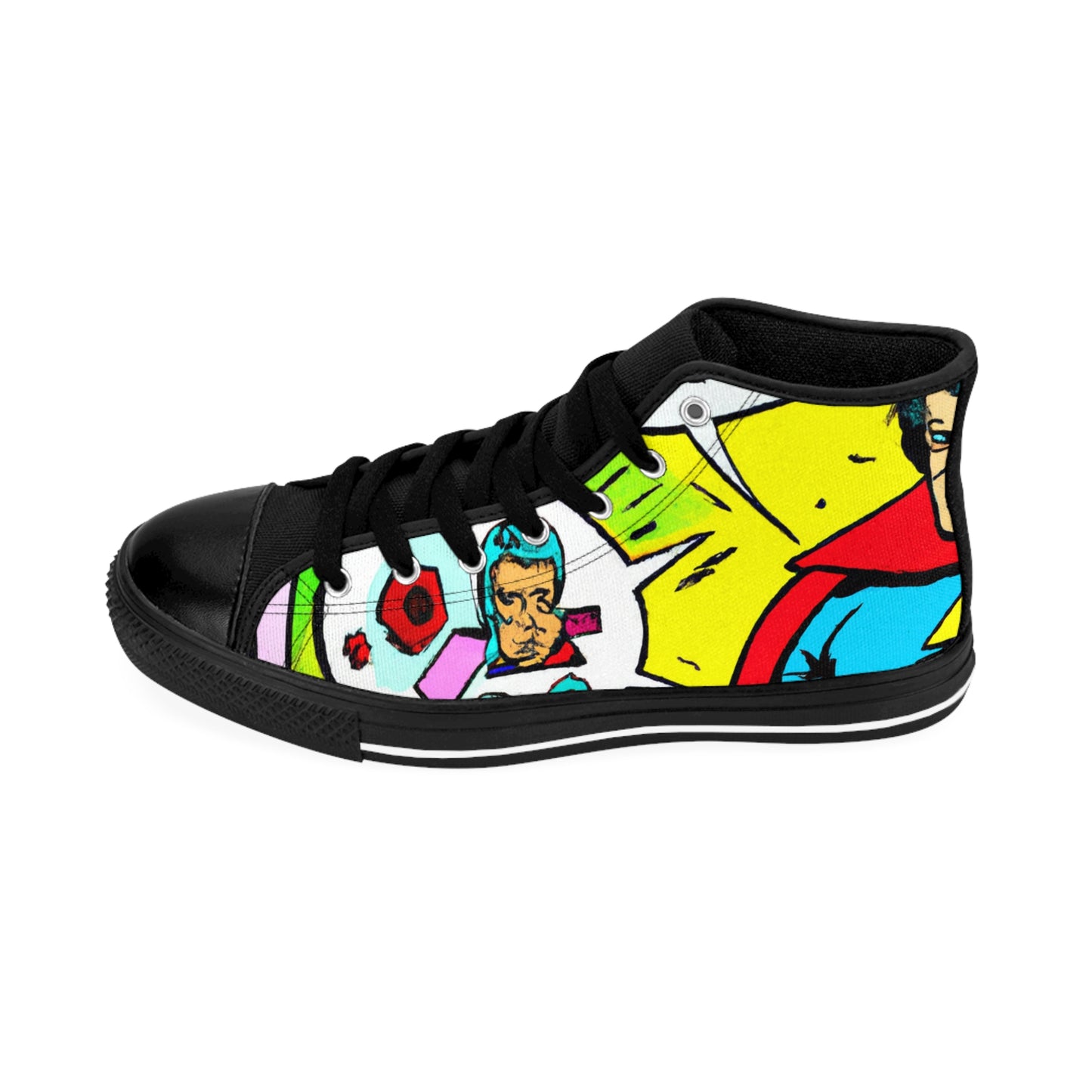 .

Giles de la Fashon - Comic Book Hi Tops