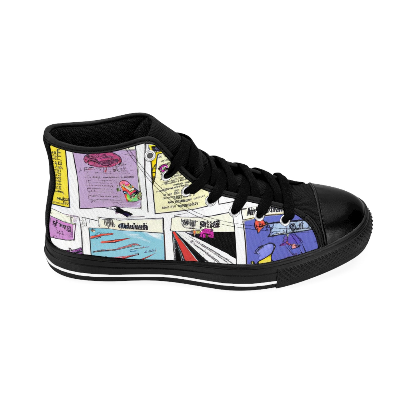 .

Winifred Bootsmith - Comic Book Hi Tops