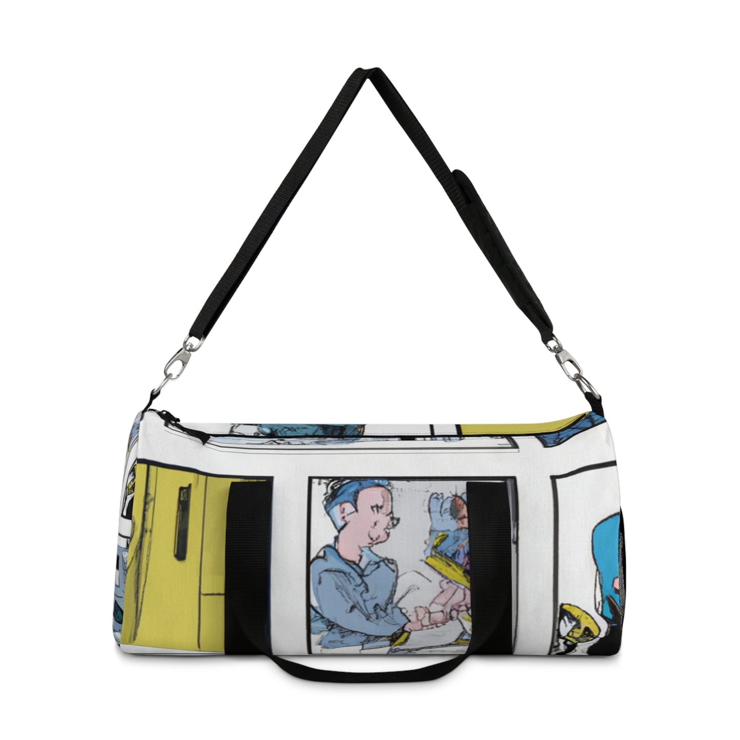 Count Bartilo Von Aschenport - Comic Book Duffel Bag