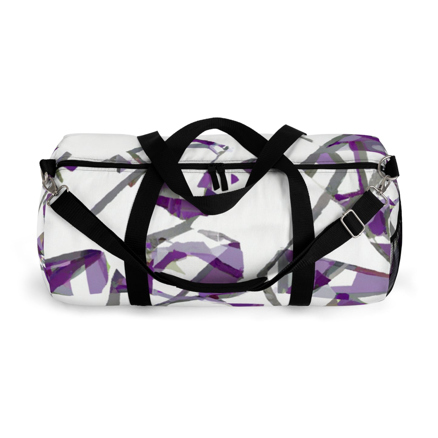 Gloria Hamilton-Crawford - Geometric Pattern Duffel Travel Gym Luggage Bag