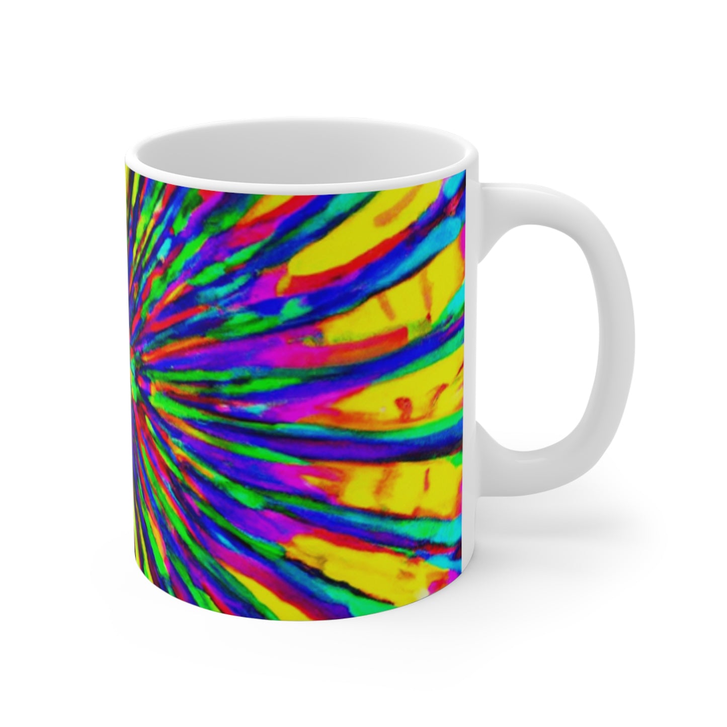 Dulcie's Java - Psychedelic Coffee Cup Mug 11 Ounce