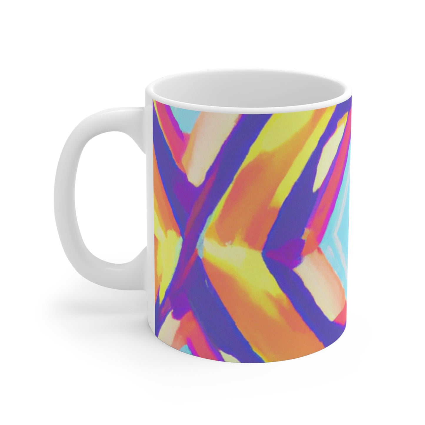 Mildred's Java Brew - Psychedelic Coffee Cup Mug 11 Ounce
