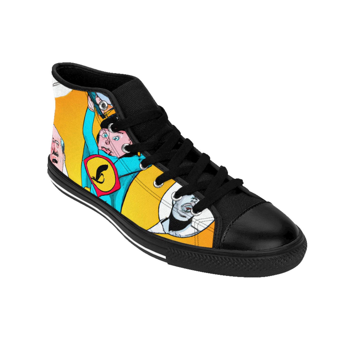 .

Milo the Cobbler - Comic Book Hi Tops