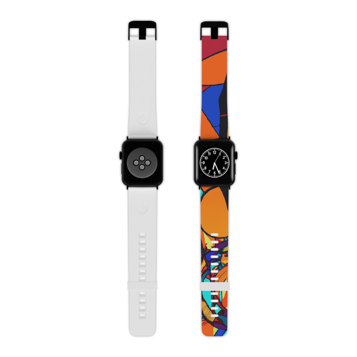 Augustus Fowle - Trippy Hippy Boho Psychedelic Apple Wrist Watch Band
