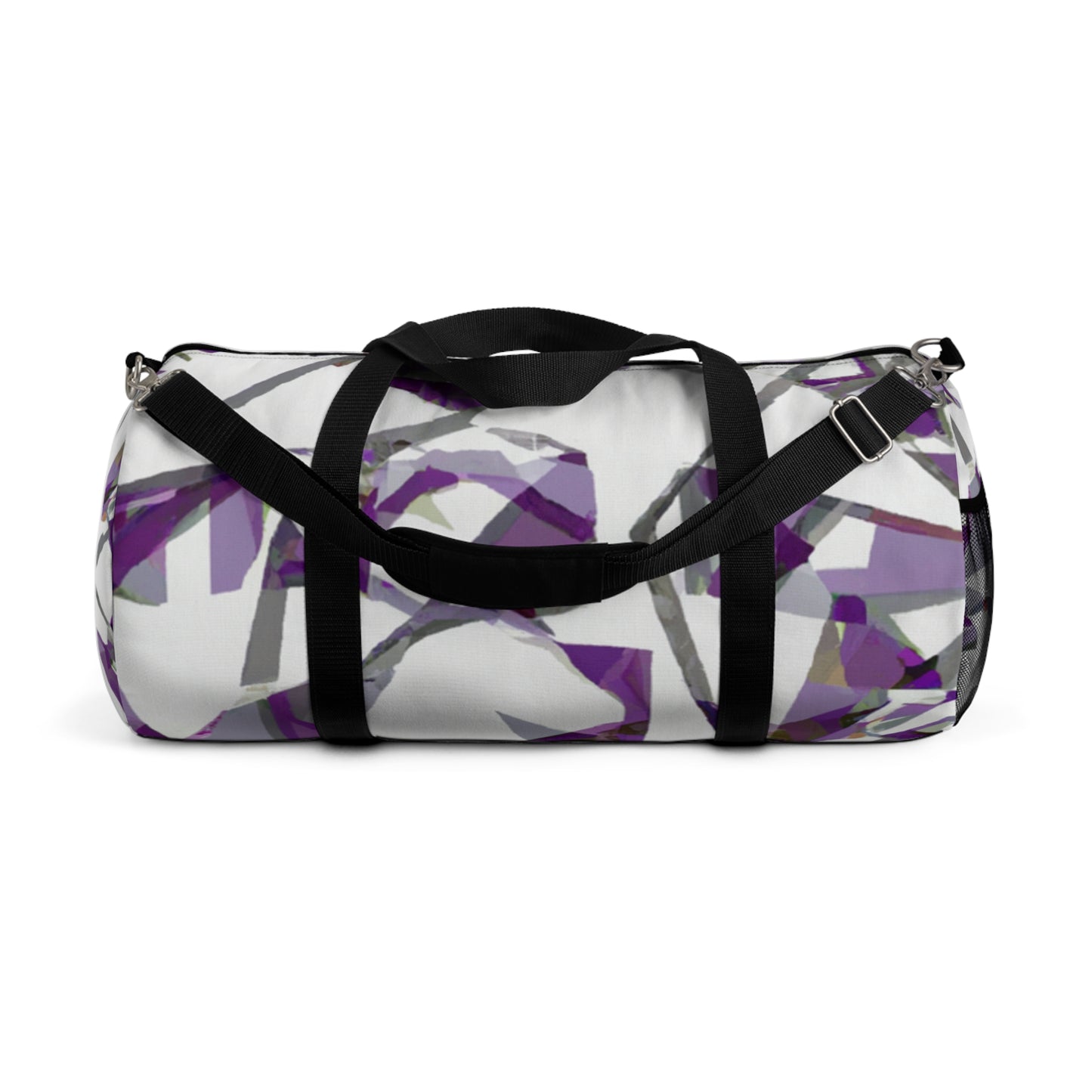 Gloria Hamilton-Crawford - Geometric Pattern Duffel Travel Gym Luggage Bag