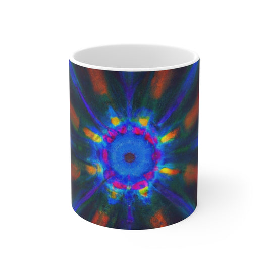 .

Winston's Roasts - Psychedelic Coffee Cup Mug 11 Ounce
