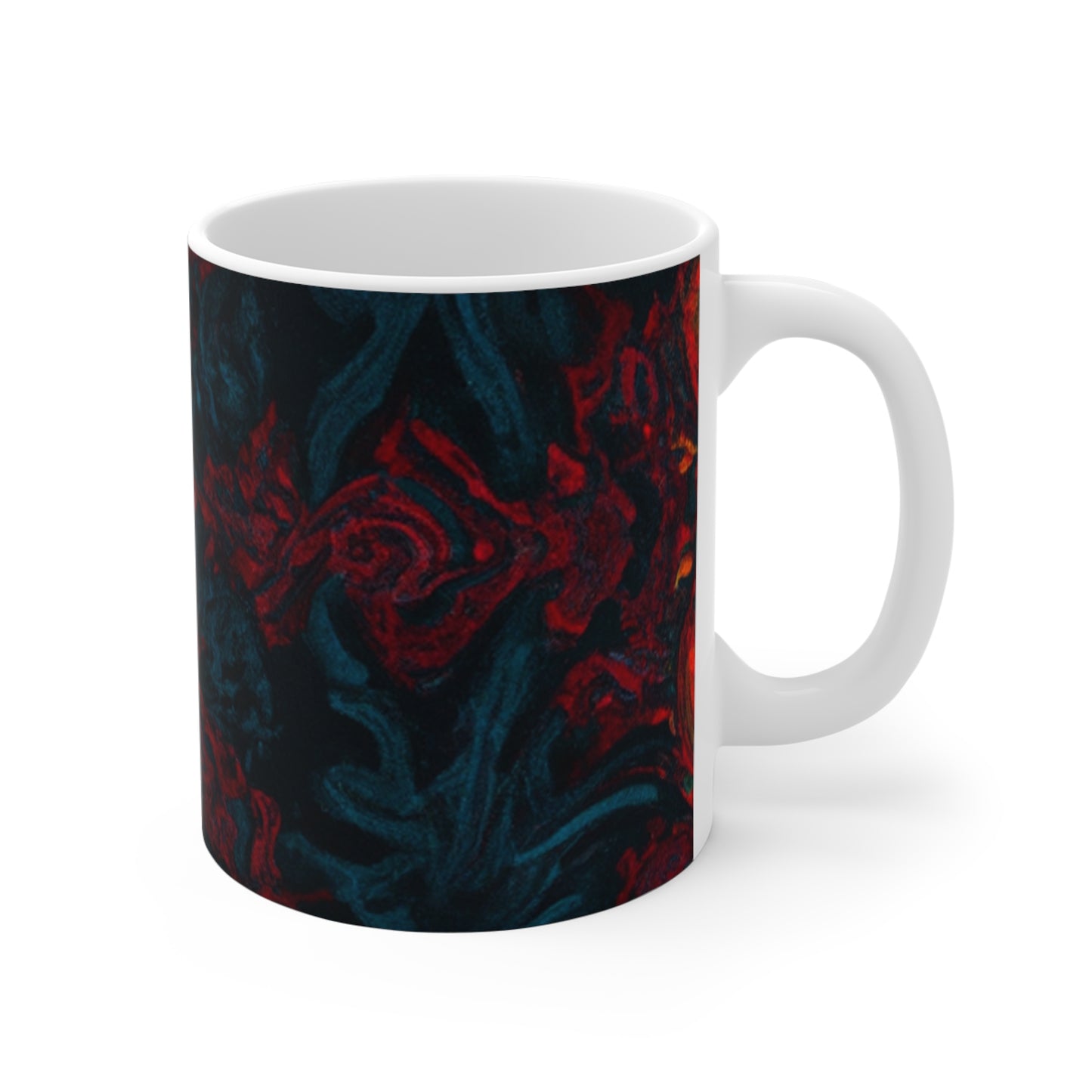 Walter's Coffee Roasters - Psychedelic Coffee Cup Mug 11 Ounce