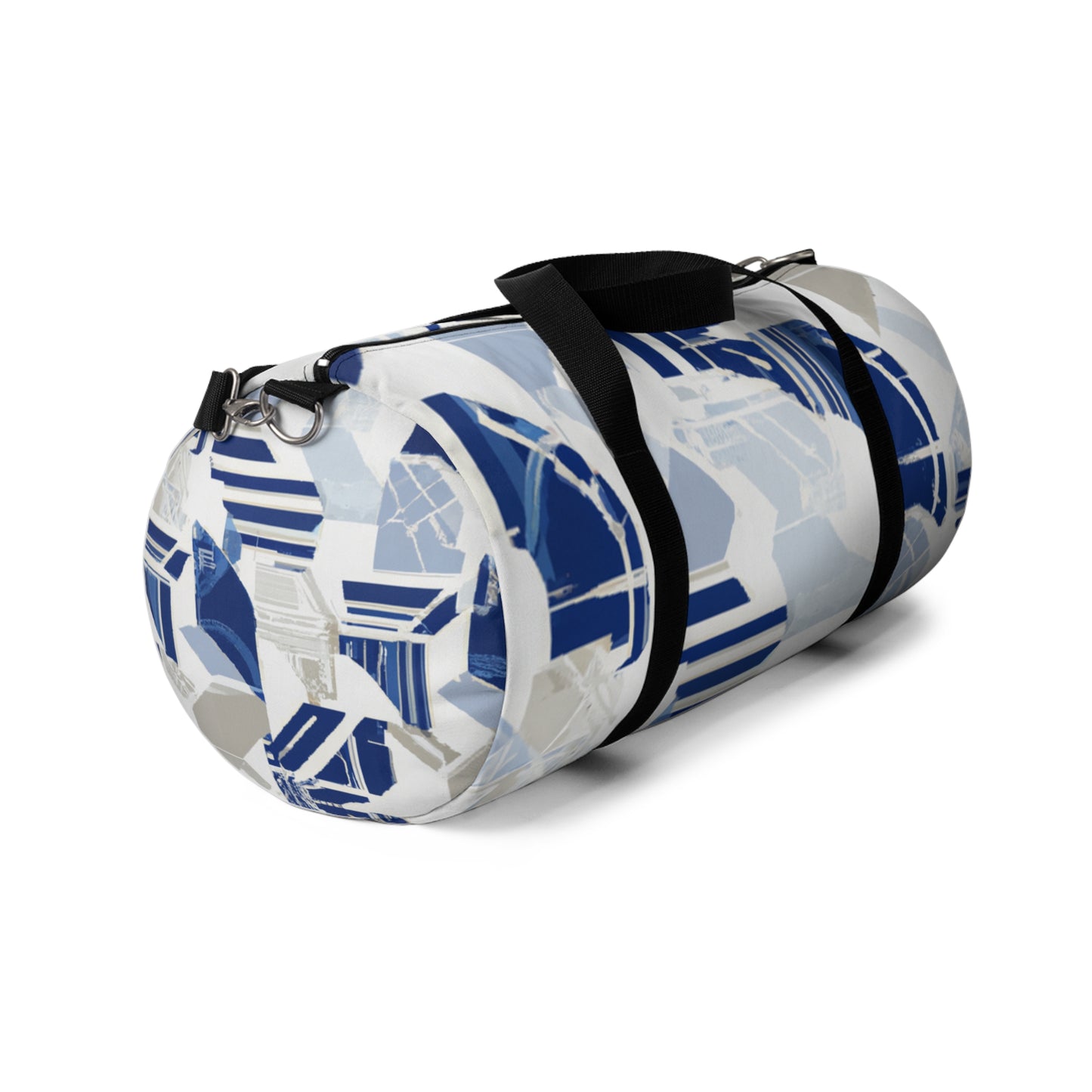 Frieda Fermat - Geometric Pattern Duffel Travel Gym Luggage Bag