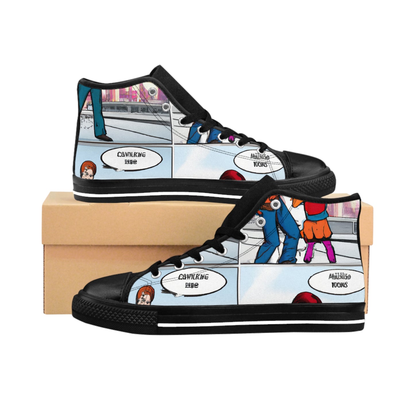 .

Galilee Shoemaker - Comic Book Hi Tops