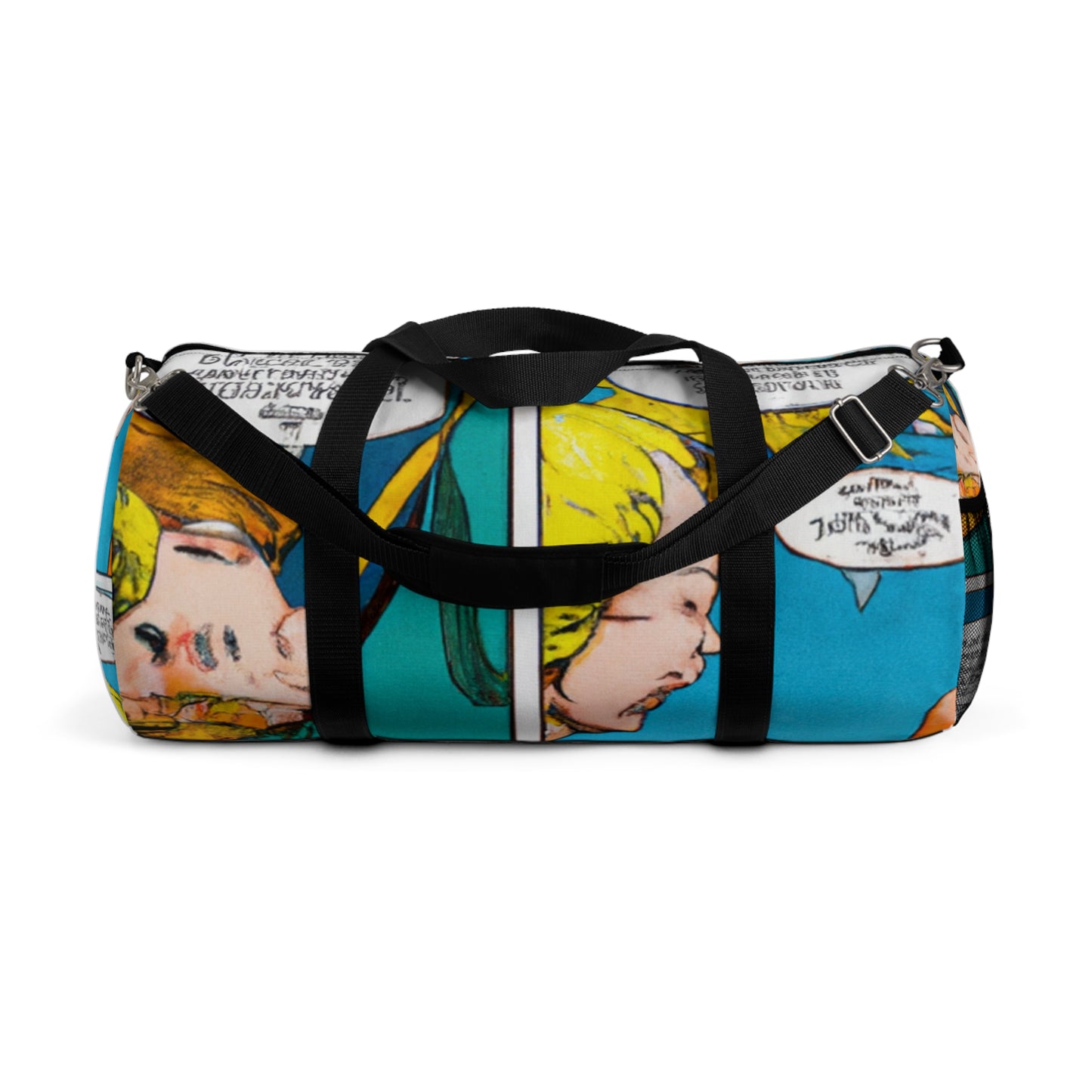 Hansworth and Morris Luxury Bags - Comic Book Duffel Bag