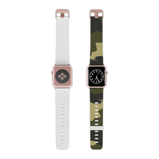 Edith Drakeford - Camouflage Apple Wrist Watch Band