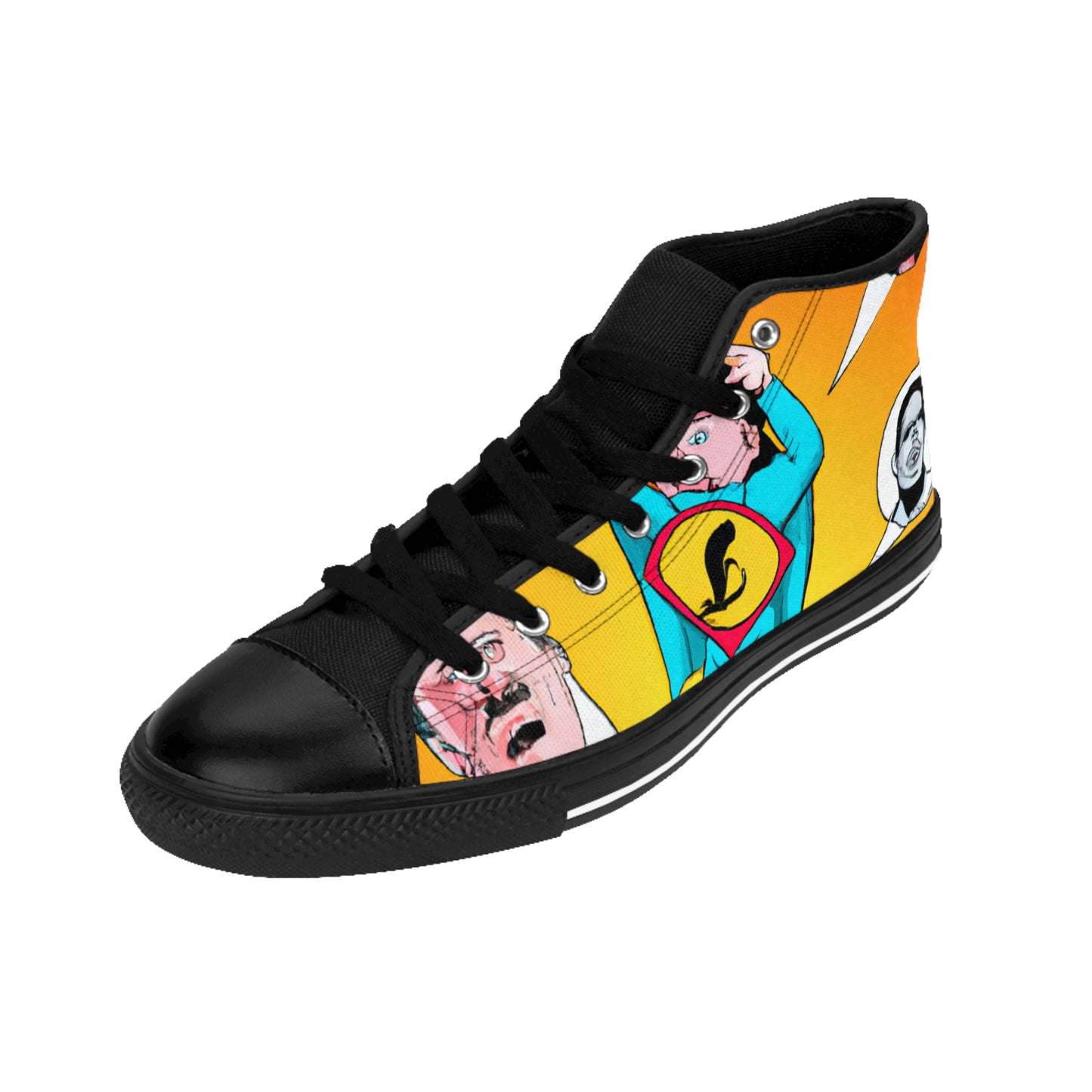 .

Milo the Cobbler - Comic Book Hi Tops