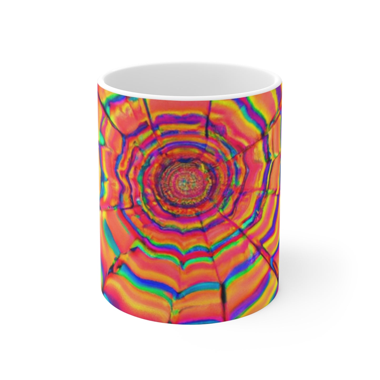 Java Joe's - Psychedelic Coffee Cup Mug 11 Ounce