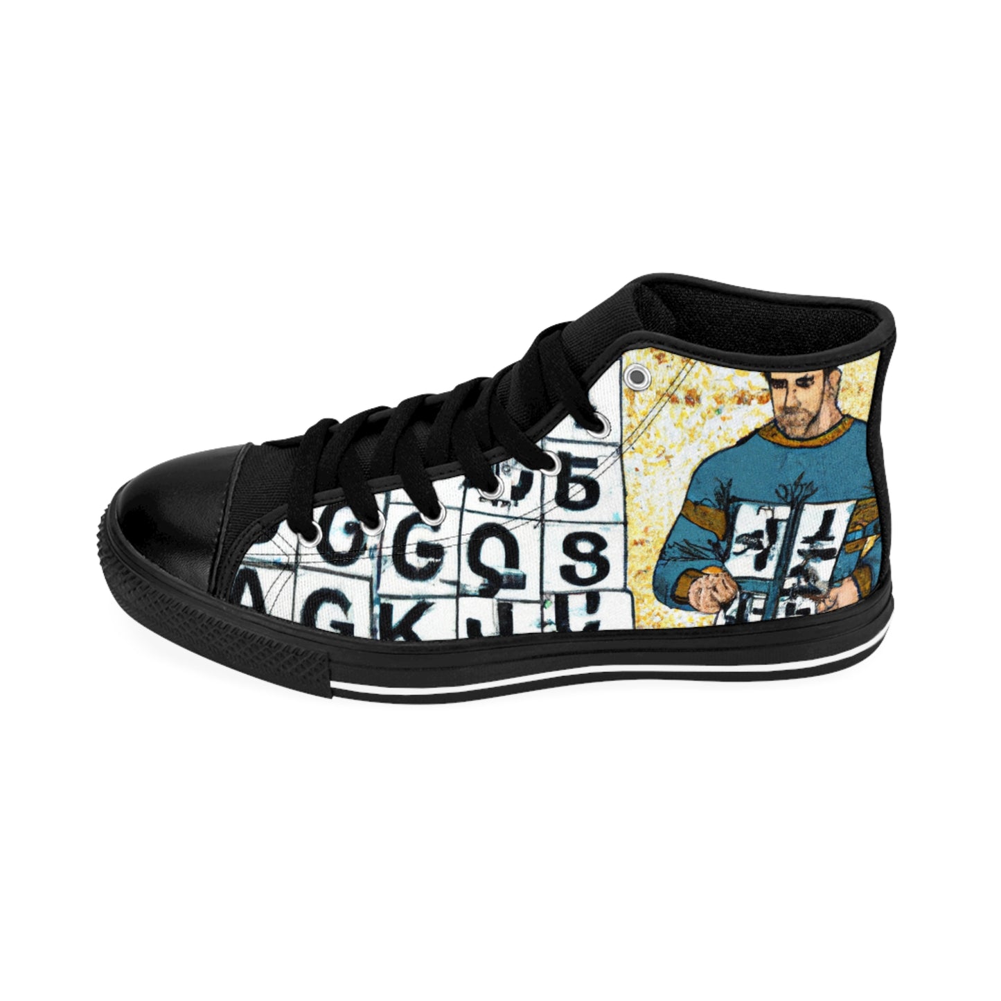 .

Sir Percy Sneedlefoot - Comic Book Hi Tops