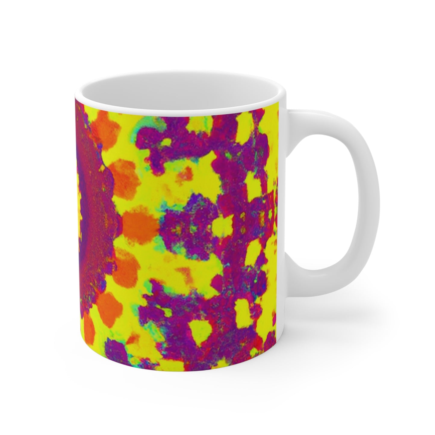 Carmen's Cowboy Coffee - Psychedelic Coffee Cup Mug 11 Ounce