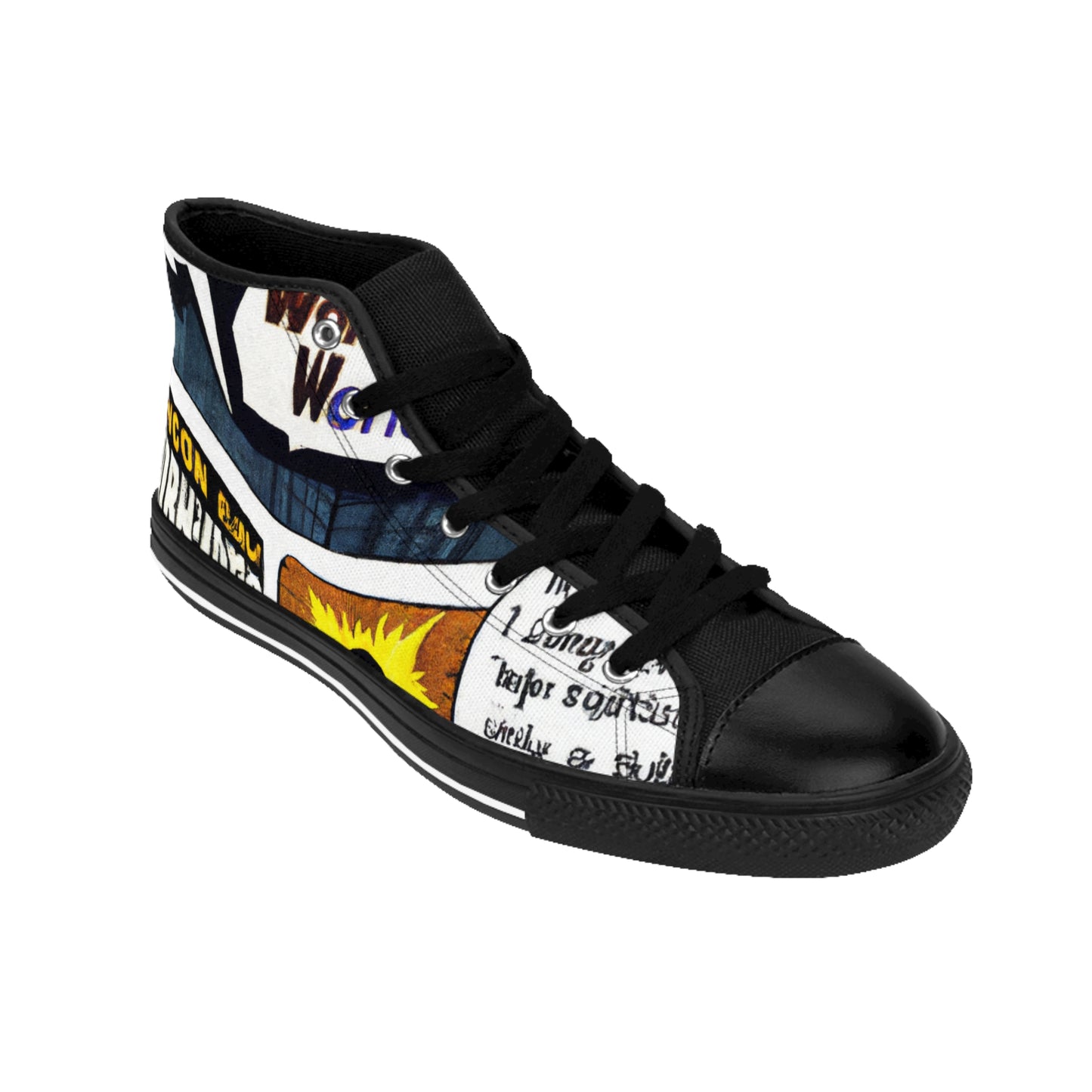 Giles de Montforte - Comic Book Hi Tops