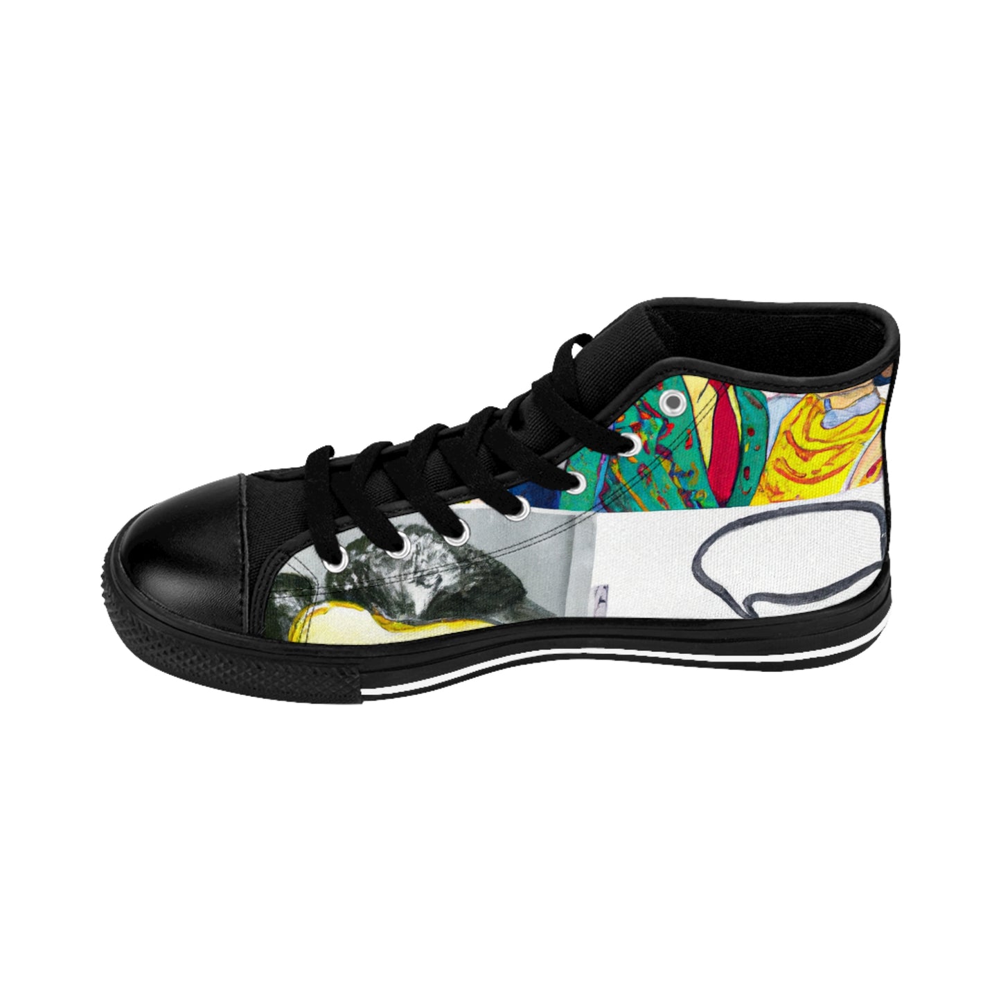 Gwendolynne Cobblersley - Comic Book Hi Tops