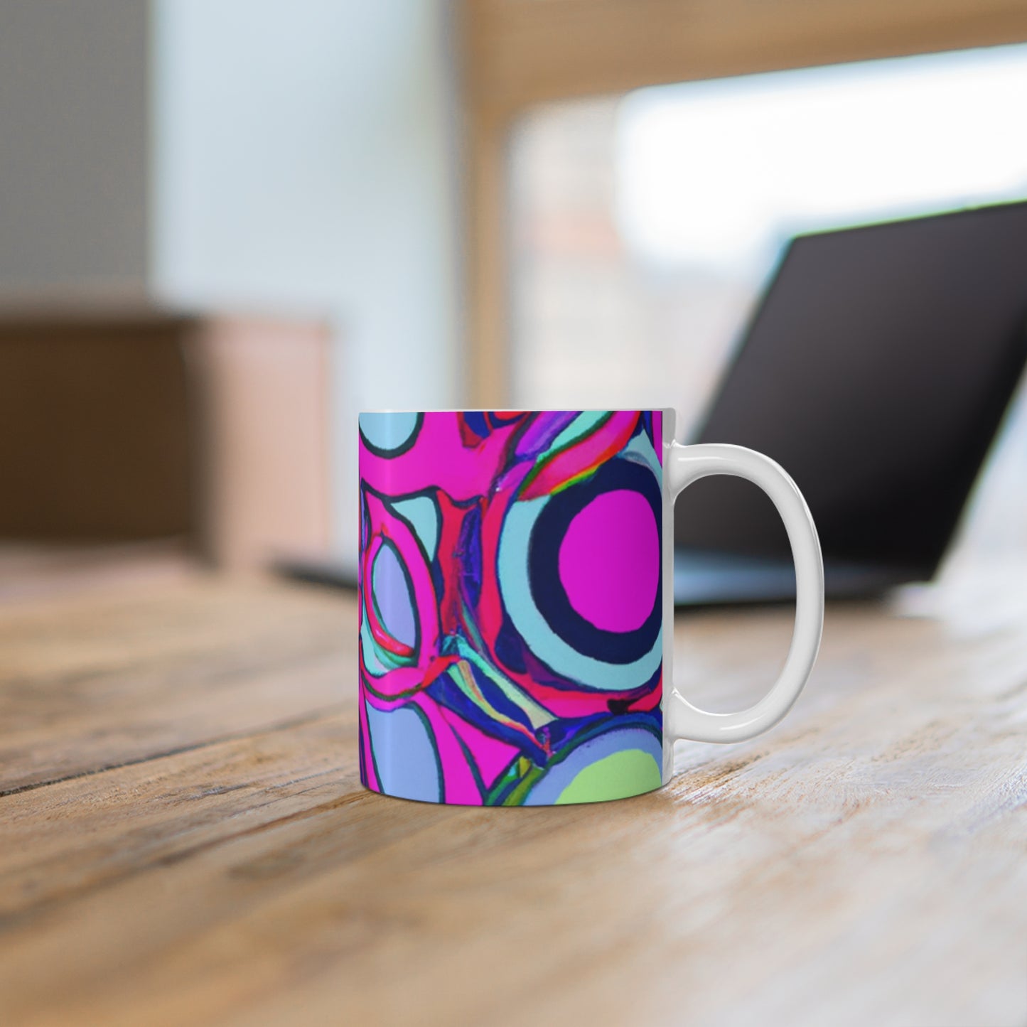 Maxwell's Java - Psychedelic Coffee Cup Mug 11 Ounce