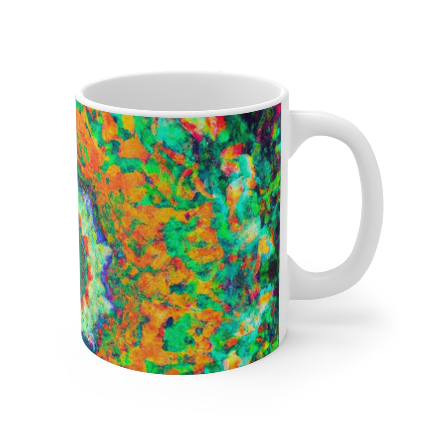 Jo's Java - Psychedelic Coffee Cup Mug 11 Ounce