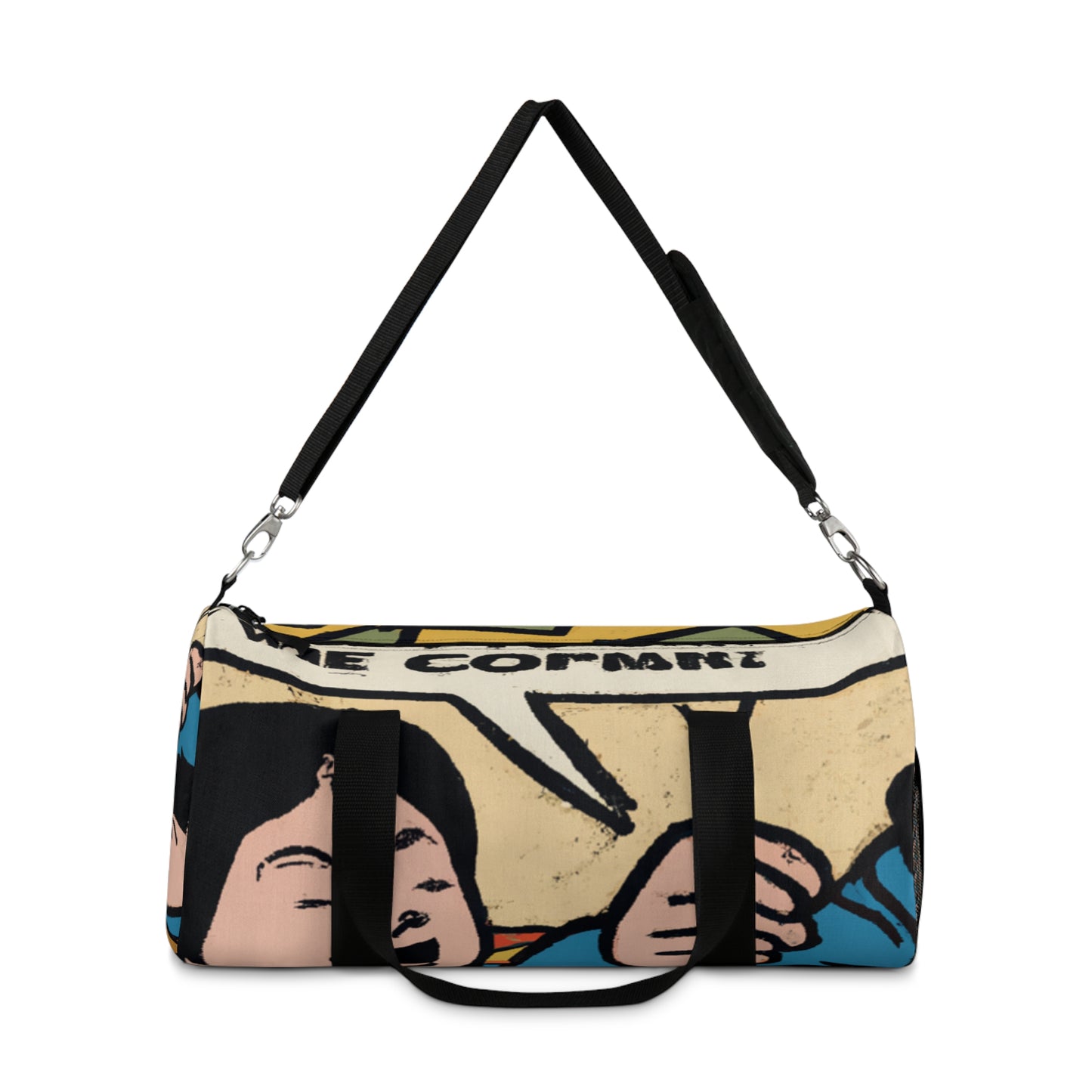 Gabrielle de la Roi, Luxury Bagsmith of Paris - Comic Book Duffel Bag