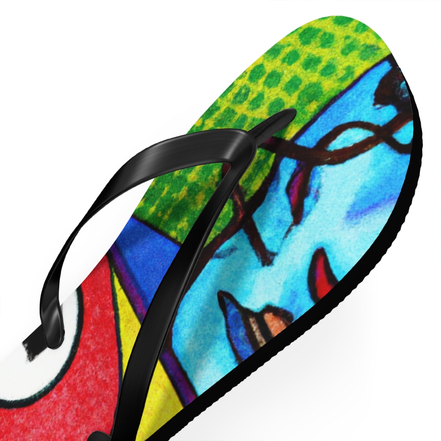 Dark Demigod Crusader - Comics Collector Flip Flop Beach Sandals