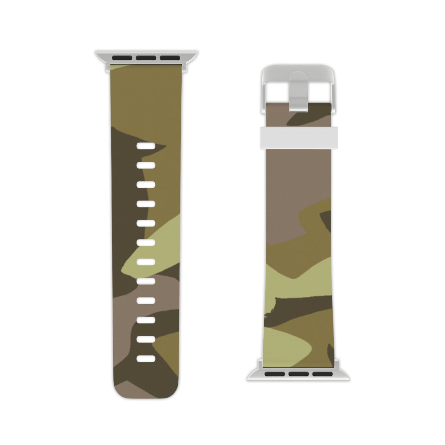 Thomasin Huntfield - Camouflage Apple Wrist Watch Band