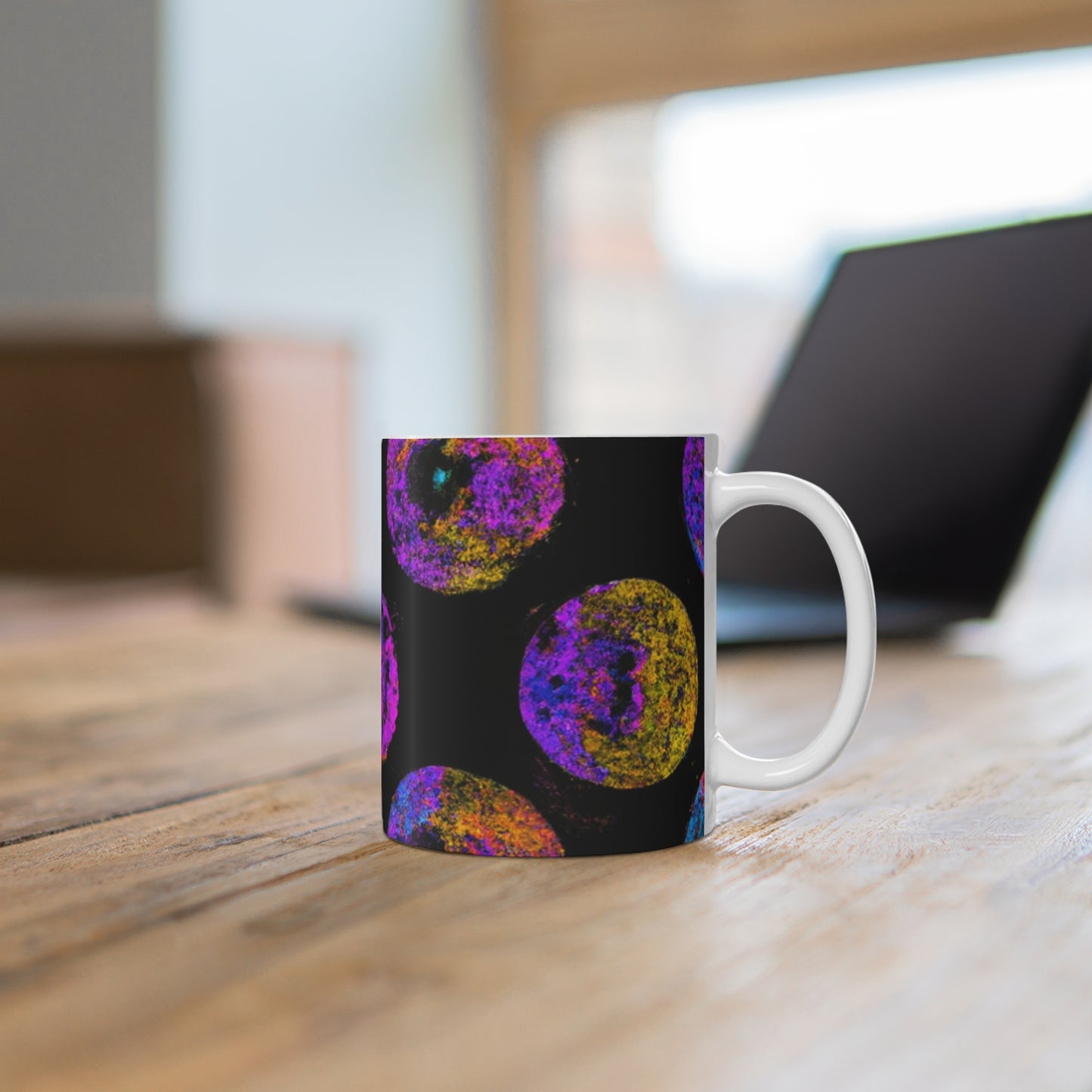 .

Maxwell Java - Psychedelic Coffee Cup Mug 11 Ounce