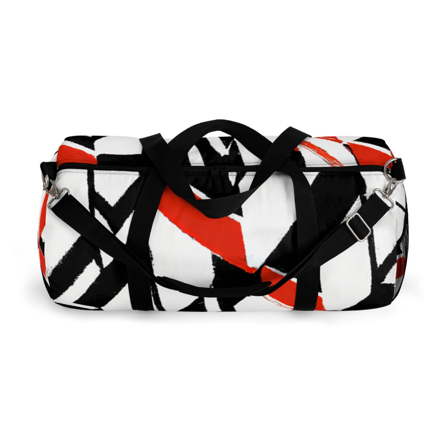 Madeline Townsend - Geometric Pattern Duffel Travel Gym Luggage Bag