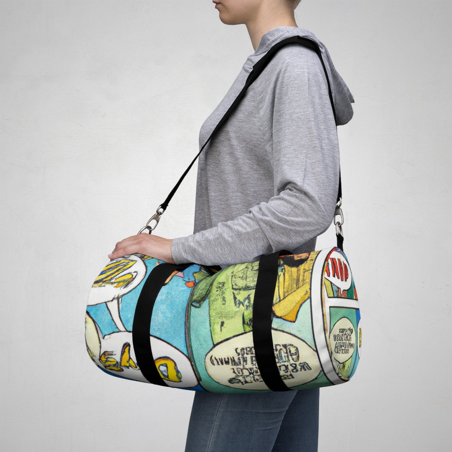 Edward or Eugenia Victoria Prantl - Comic Book Duffel Bag