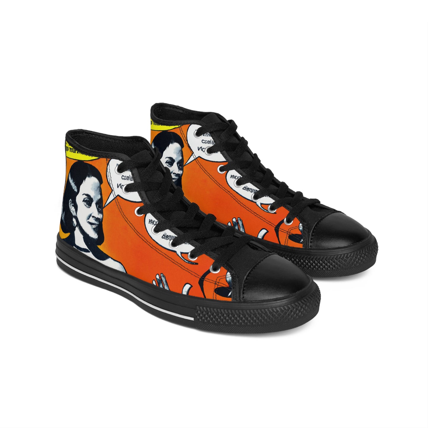 .

Ricarda de Calvados - Comic Book Hi Tops