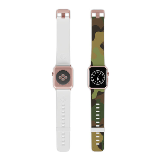 Jeremiah Fairweather - Camouflage Apple Wrist Watch Band