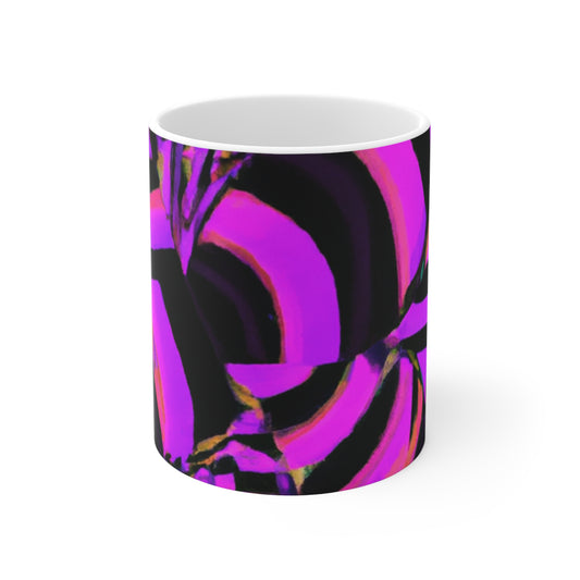 Mildred's Old-Fashioned Coffee - Psychedelic Coffee Cup Mug 11 Ounce