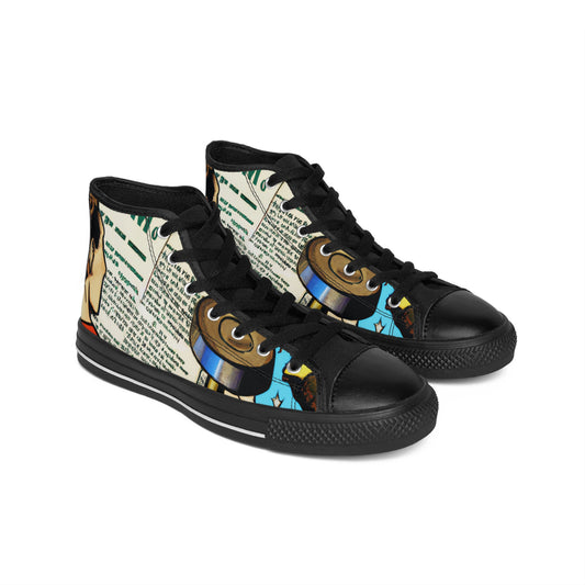 Melvinia the Shoemaker - Comic Book Hi Tops