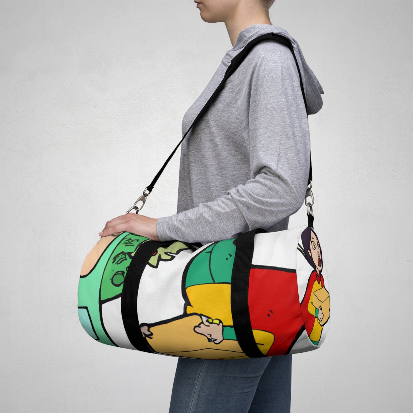 Henrietta de Blochacq - Comic Book Duffel Bag