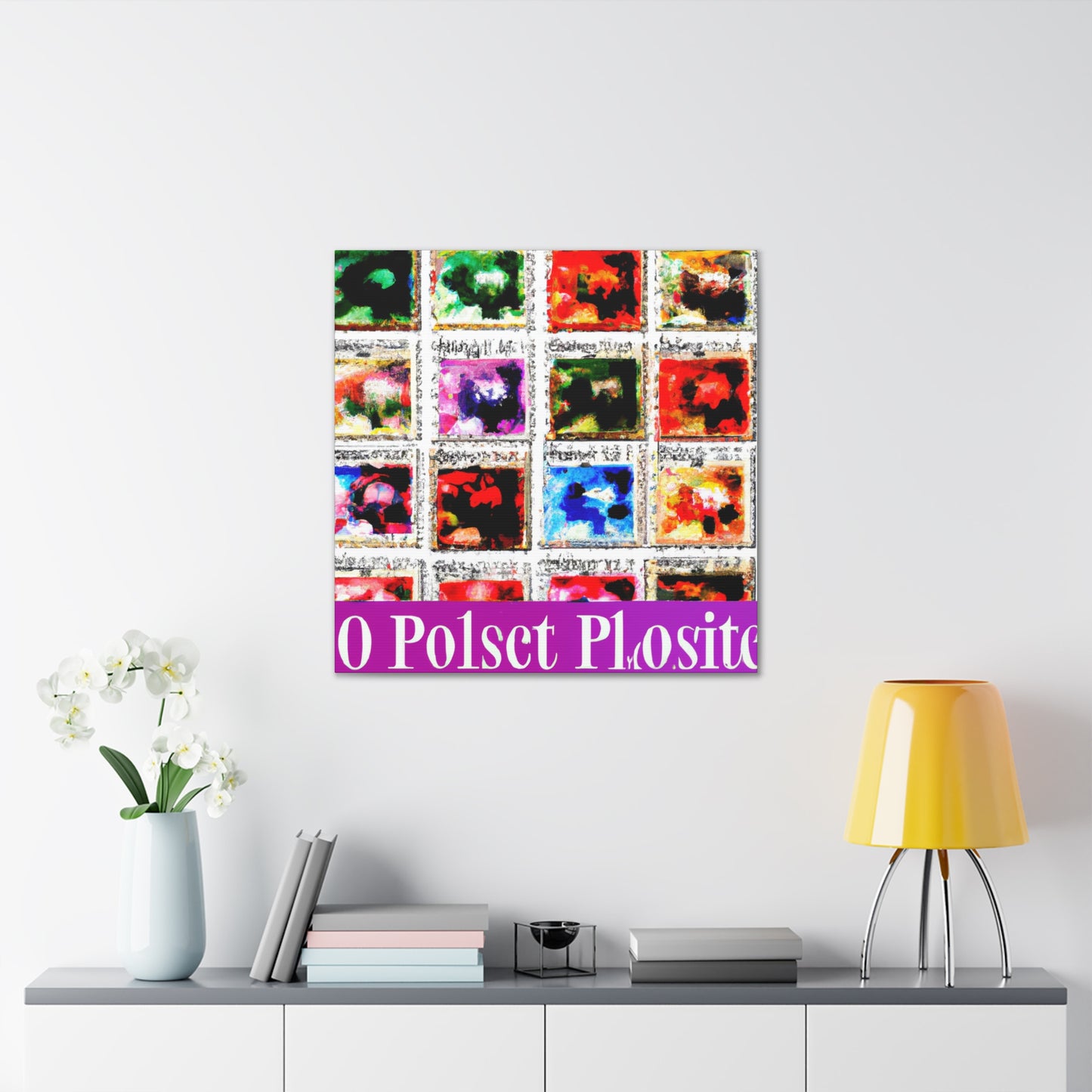 Global Forever Stamps - Postage Stamp Collector Canvas Wall Art