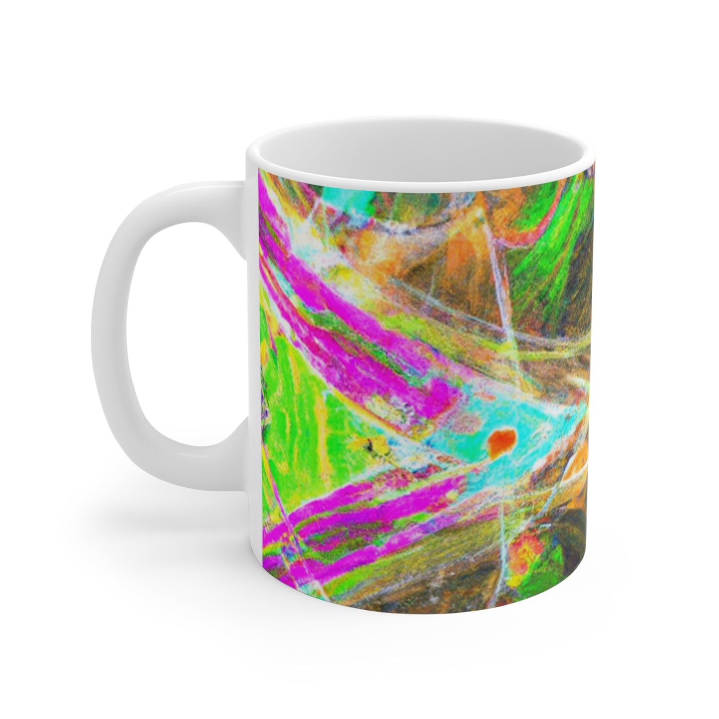 Josephine's Coffee Roasters - Psychedelic Coffee Cup Mug 11 Ounce