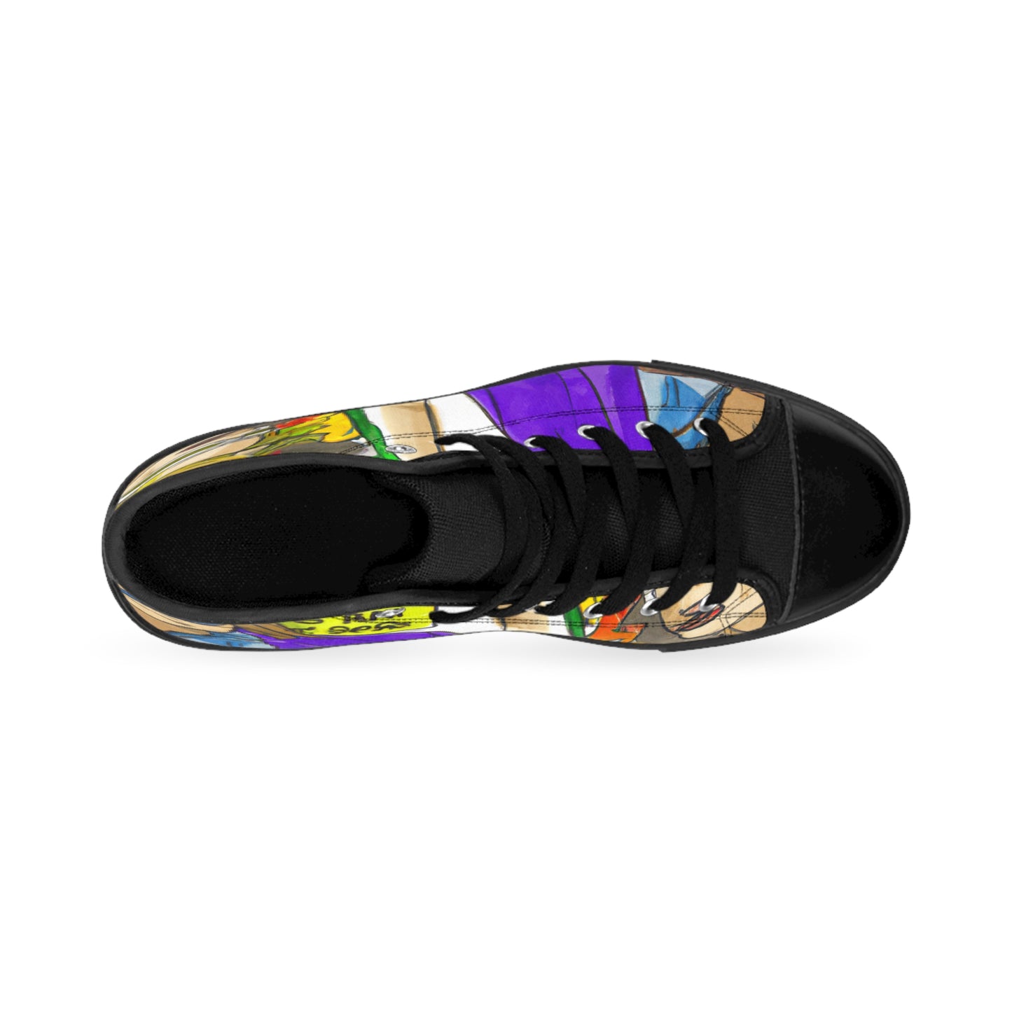 Sir Edwin Shoesworth - Comic Book Hi Tops